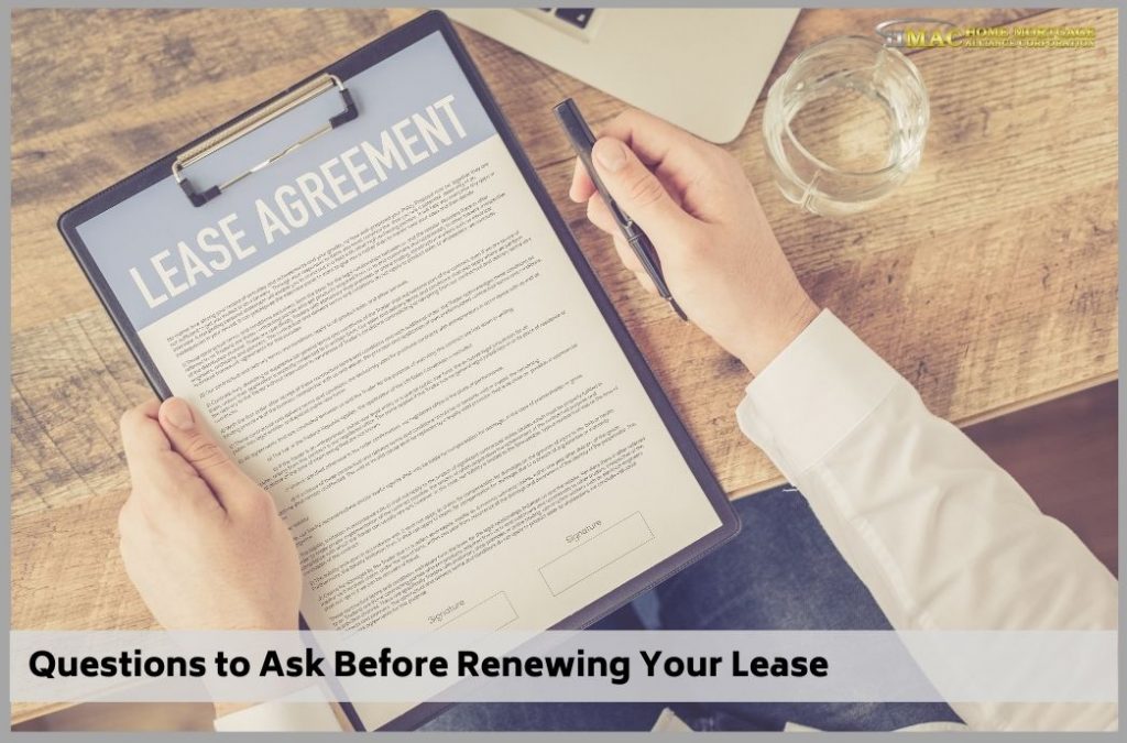Questions to Ask Before Renewing Your Lease
